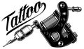 Tattoo machine monochrome