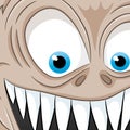 Vector illustration. Monster. Royalty Free Stock Photo