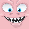 Vector illustration. Monster. Royalty Free Stock Photo