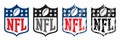 NFL logo Royalty Free Stock Photo