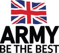 Logo of the British Army Royalty Free Stock Photo