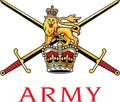 Crest of the British Army Royalty Free Stock Photo