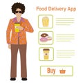 Online Food Delivery App Safe Fast Courier Service