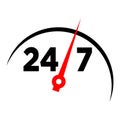 24 hour clock icon