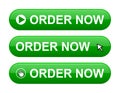 Order now button Royalty Free Stock Photo