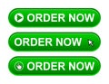 Order now button Royalty Free Stock Photo