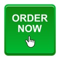 Order now button Royalty Free Stock Photo