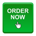 Order now button Royalty Free Stock Photo