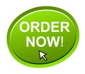 Order now button Royalty Free Stock Photo