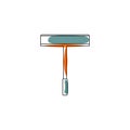 Vector illustration of outline Window Cleaner tool