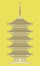 Vector illustration pagoda