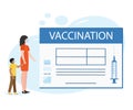 Vector People Vaccination Immunization Health Kid