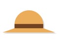 Picture of a summer hat Royalty Free Stock Photo