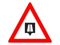 Picture of a traffic sign icon Royalty Free Stock Photo