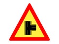 Picture of a traffic sign icon Royalty Free Stock Photo