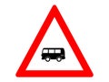 Picture of a traffic sign icon Royalty Free Stock Photo