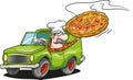 Pizza delivery Royalty Free Stock Photo