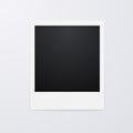 Vector illustration of a Polaroid picture Royalty Free Stock Photo
