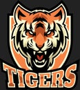 premium tigers head mascot logo 1 vector illustration download