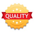 Quality seal Royalty Free Stock Photo