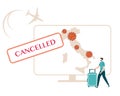 Coronavirus Quarantine Pandemic Travel cancelled