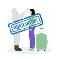 Coronavirus Quarantine Infected Tourist Pandemic