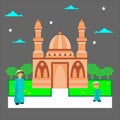 Vector illustration of ramadan kareem