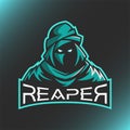 Vector Illustration Reaper Logo for esport teammate