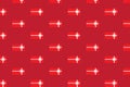 Vector illustration of red gift boxes pattern. Royalty Free Stock Photo