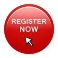 Register now button Royalty Free Stock Photo