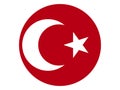 Round Flag of the Ottoman Empire