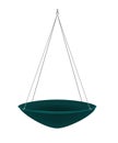 Vector illustration of round hammock for kids vestibular activities, ergotherapy, or sensory integration. Isolated