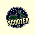 Vector illustration, Scooter community symbol