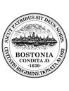 Seal of USA City of Boston, Massachusetts