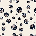 Vector illustration. Seamkess pattern. Royalty Free Stock Photo