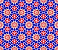 Arabic mosaic. Islamic seamless pattern.