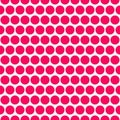 Vector illustration of a seamless pattern of circles Royalty Free Stock Photo