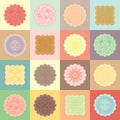 Mooncakes pattern seamless