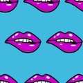 Lips pattern