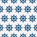 Vector illustration of a seamless pattern of steering wheels