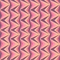 Vector illustration of a seamless repeating geometric pattern. Royalty Free Stock Photo