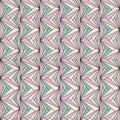 Vector illustration of a seamless repeating geometric pattern. Royalty Free Stock Photo