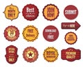 Set of badges and stickers Royalty Free Stock Photo