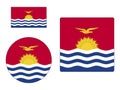 Set of Flags of Kiribati