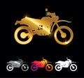 Luxury Motorcycle Dirt Bike Sign