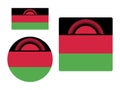 Set of Flags of Malawi