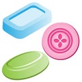 Vector Illustration set of soaps