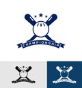 Wiffle Ball Championship Logo Vector