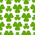 Shamrock seamless pattern