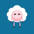 Vector illustration. Sheep.